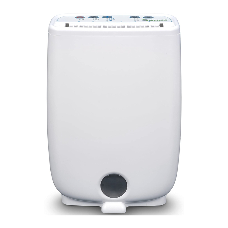 Meaco DD8L Junior User manual