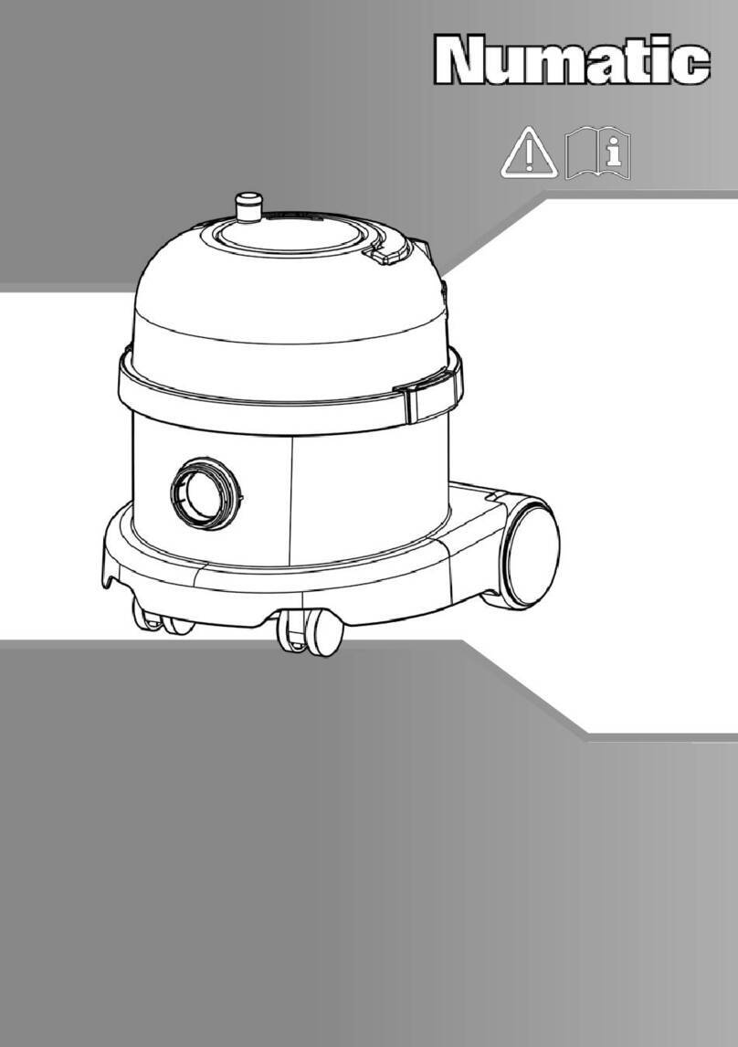 Numatic AS32 User manual