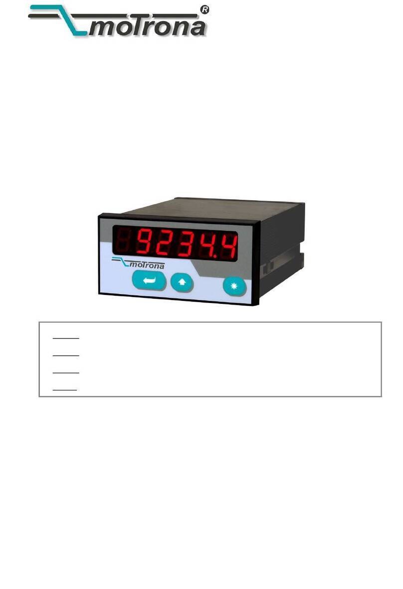 Motrona IX348 User manual