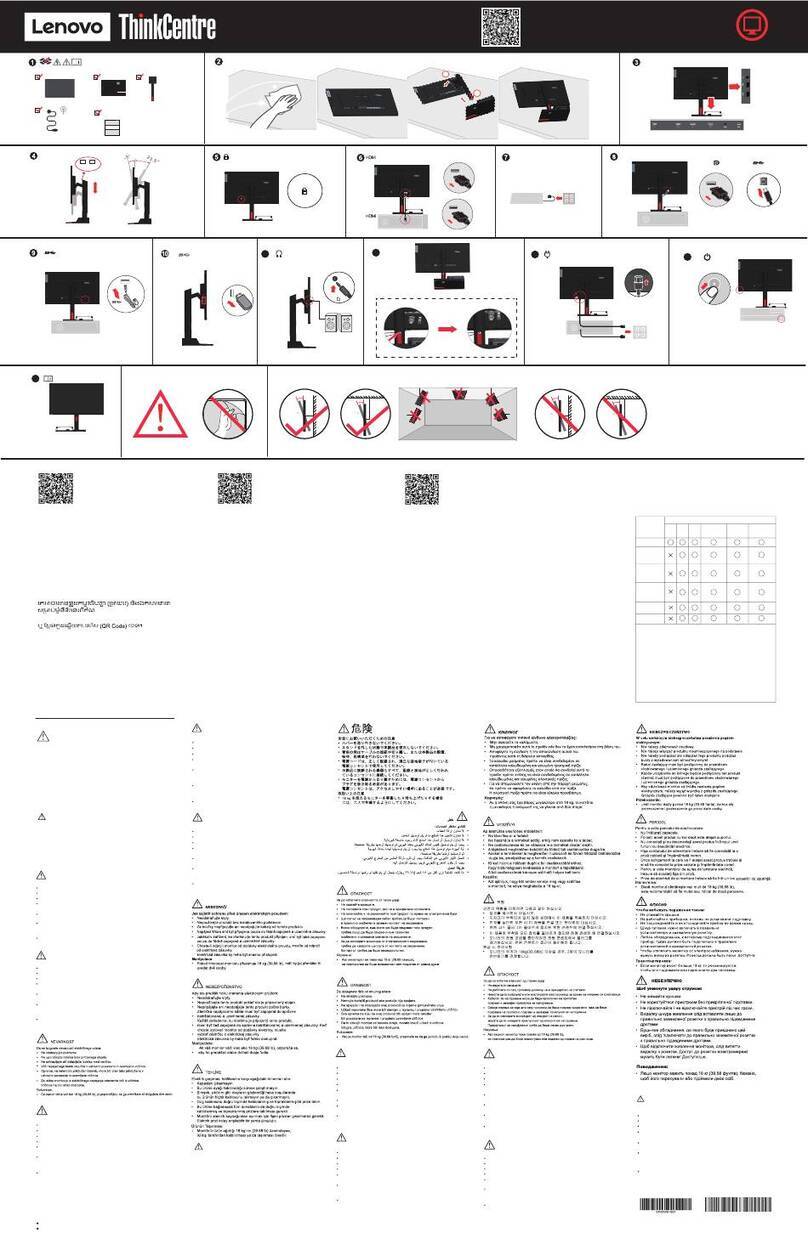 Lenovo ThinkCentre TIO Flex 27i User manual
