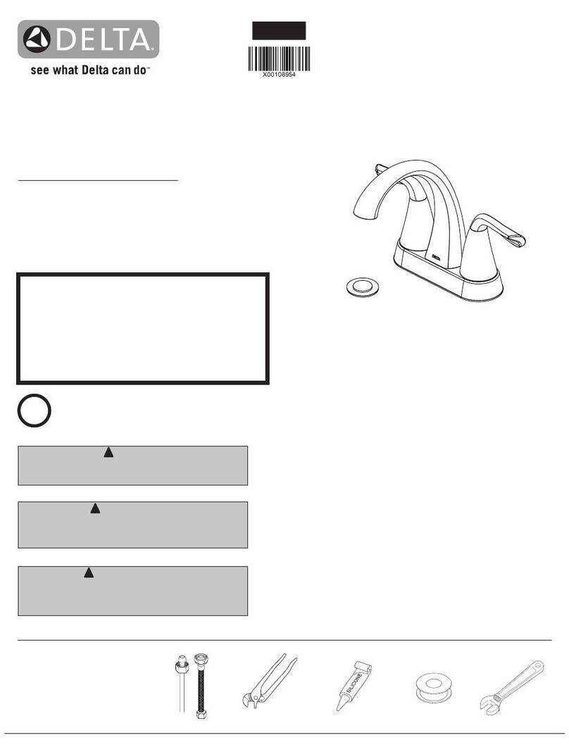 Delta ARVO 25840LF-CZ-R manual