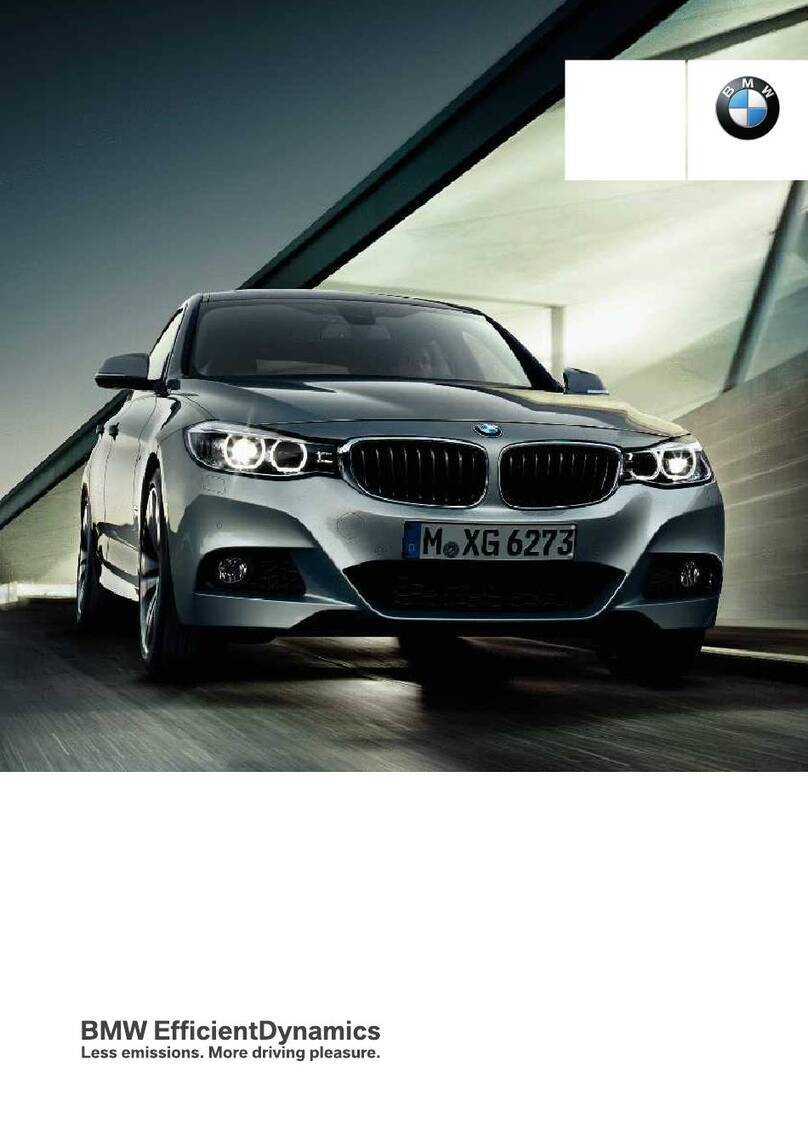 BMW GRAN TURISMO 3 Series 2013 User manual BMW GRAN TURISMO 3 Series 2013 User manual