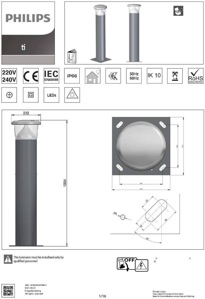 Philips Optispace BCB500 User manual