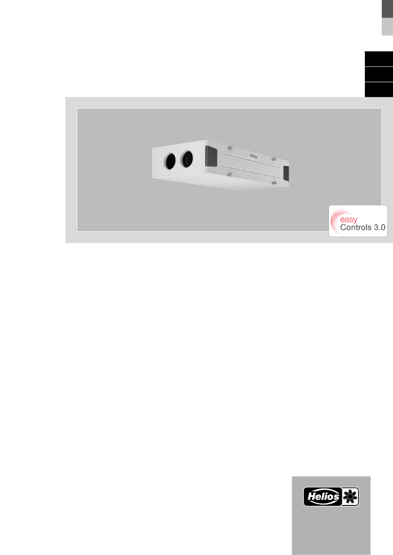 Helios KWL 340 D User manual
