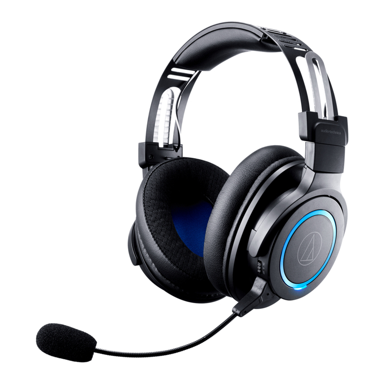 Audio-Techica ATH-G1WL user manual