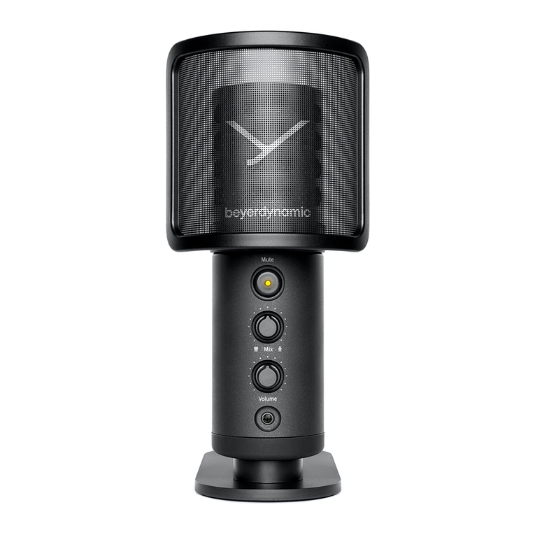 Beyerdynamic TEAM TYGR User manual