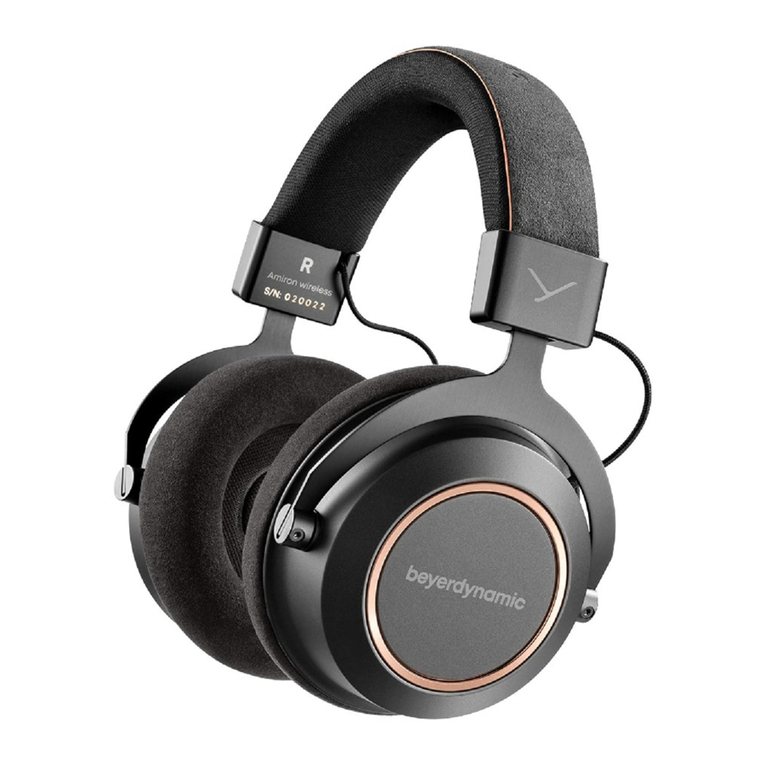 Beyerdynamic AMIRON WIRELESS User manual
