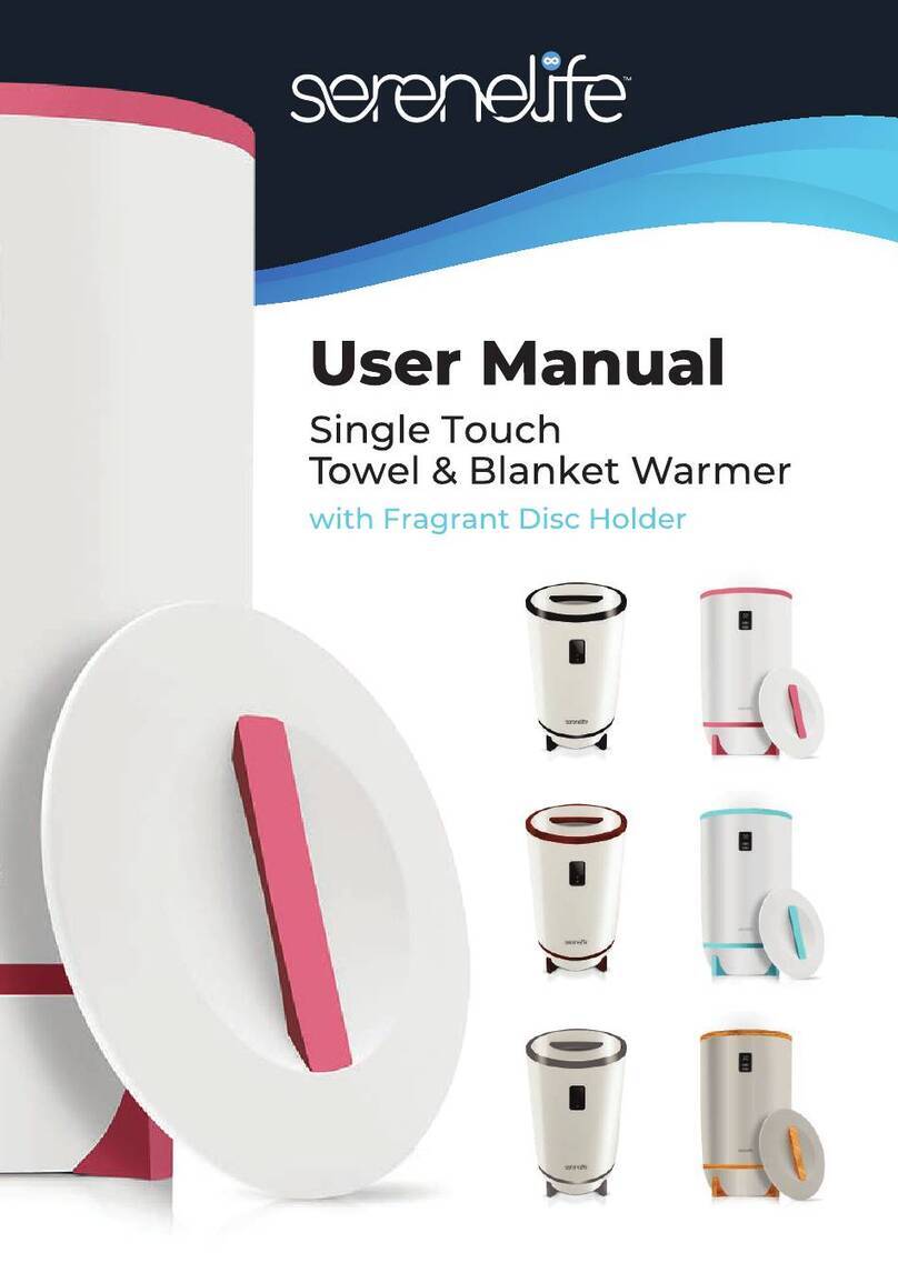 SereneLife SLTLW600 user manual