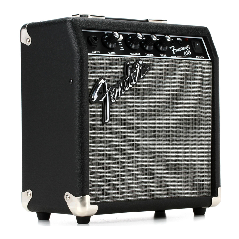 Fender Frontman 10G User manual