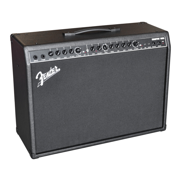Fender CHAMPION 100XL Series User manual