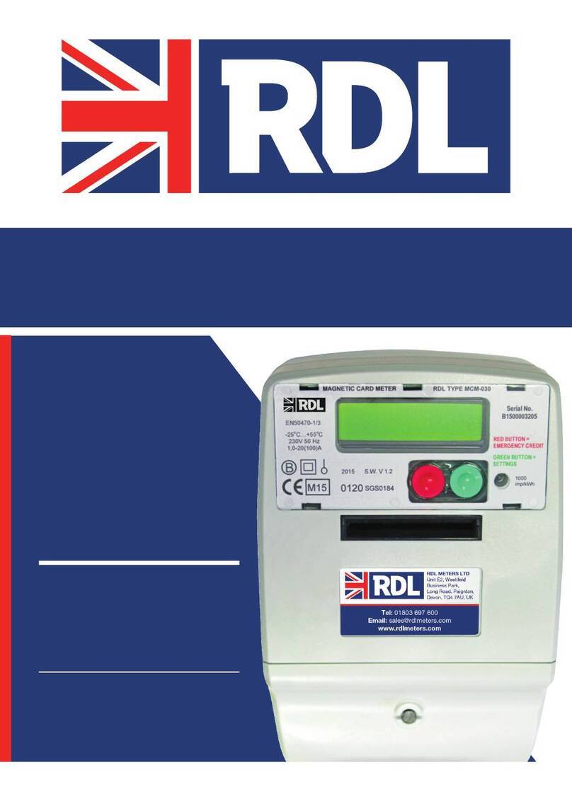 RDL MCM-030E user manual