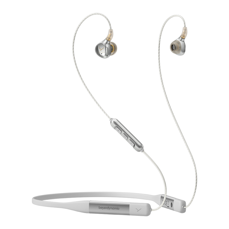 Beyerdynamic XELENTO REMOTE User manual