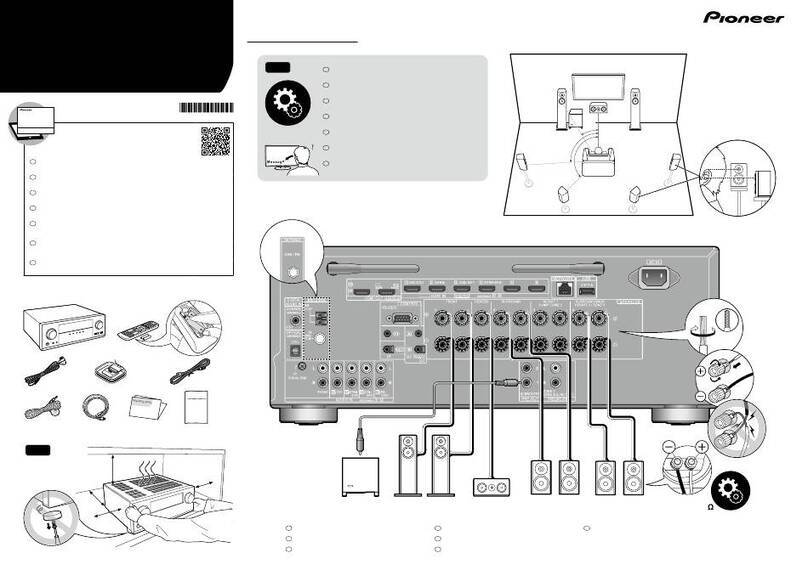Pioneer ELITE VSX-LX305 Manual