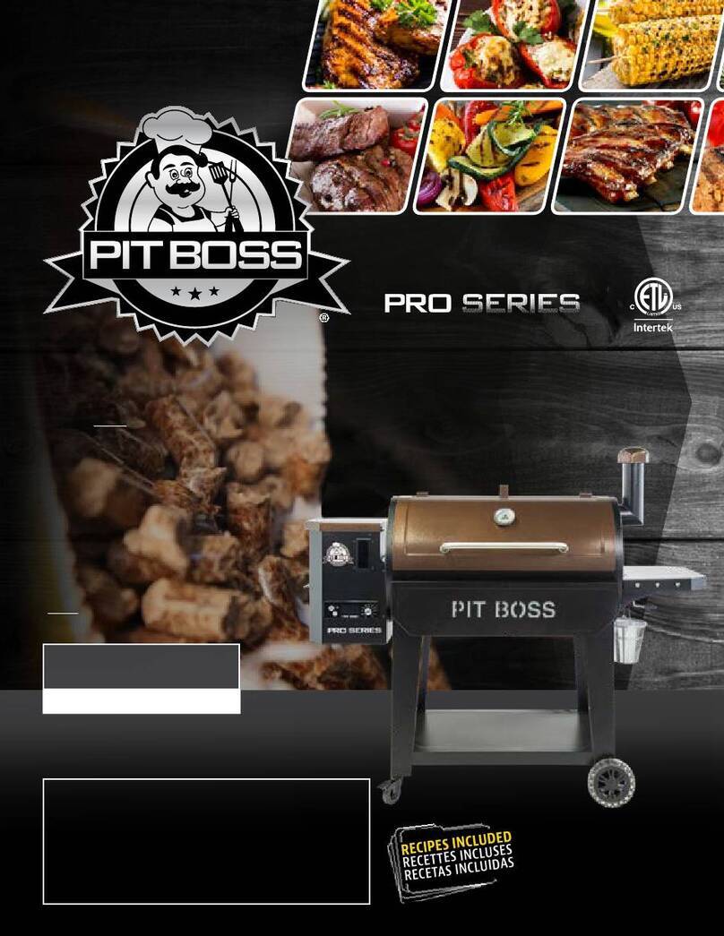 Pit Boss PB1100PS1 Installation instructions