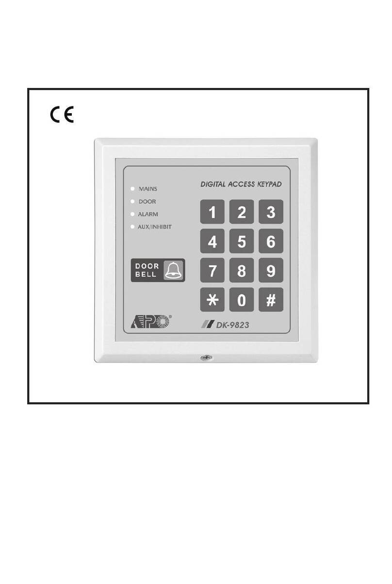 APO DK-9823 MK-II User manual