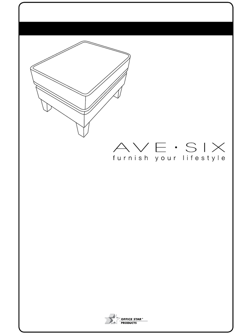 Office Star Products AVE-SIX SIERRA SRA905-C47 manual