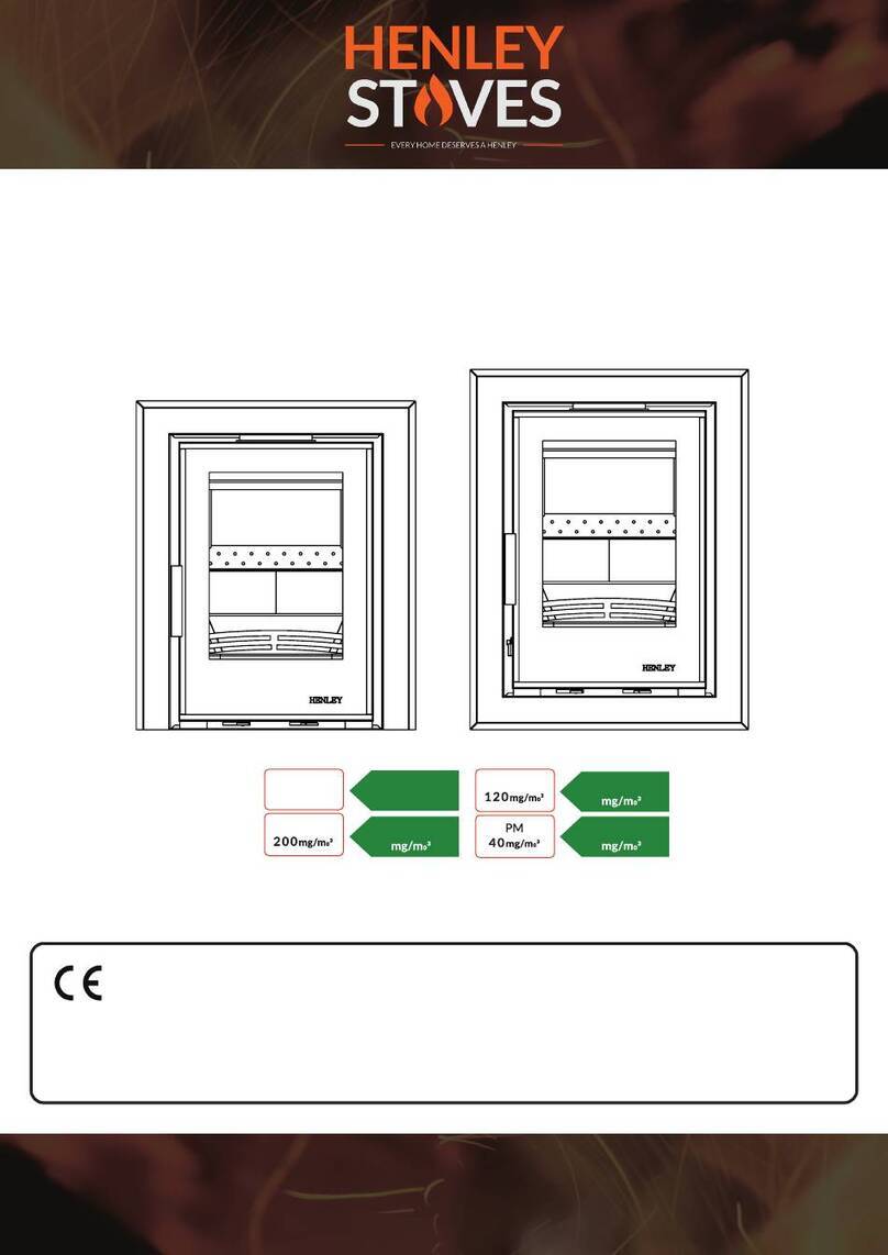 Henley Stoves ECO C400 Installation & operating instructions