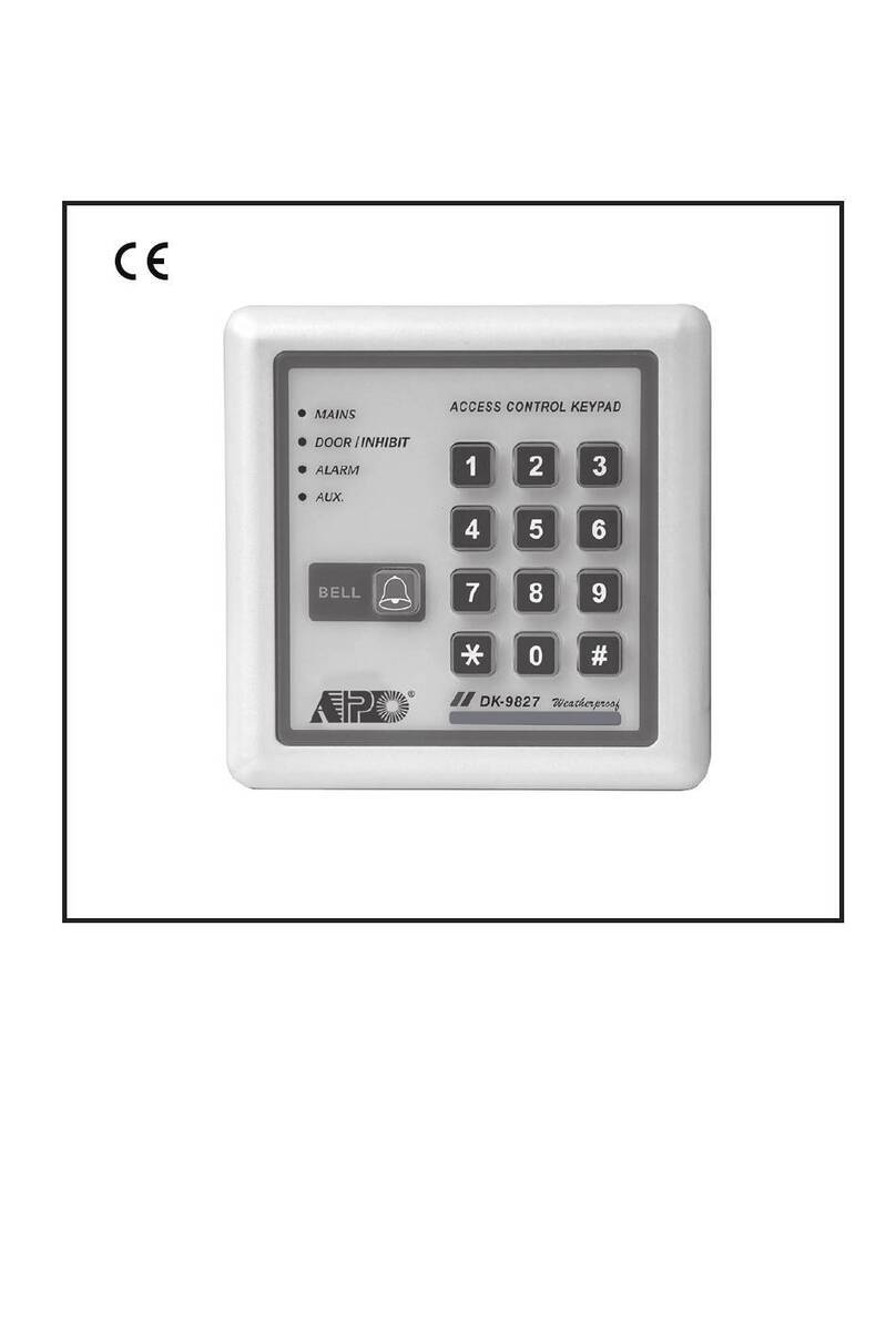 APO DK-9827 MK-II Programming & installation manual