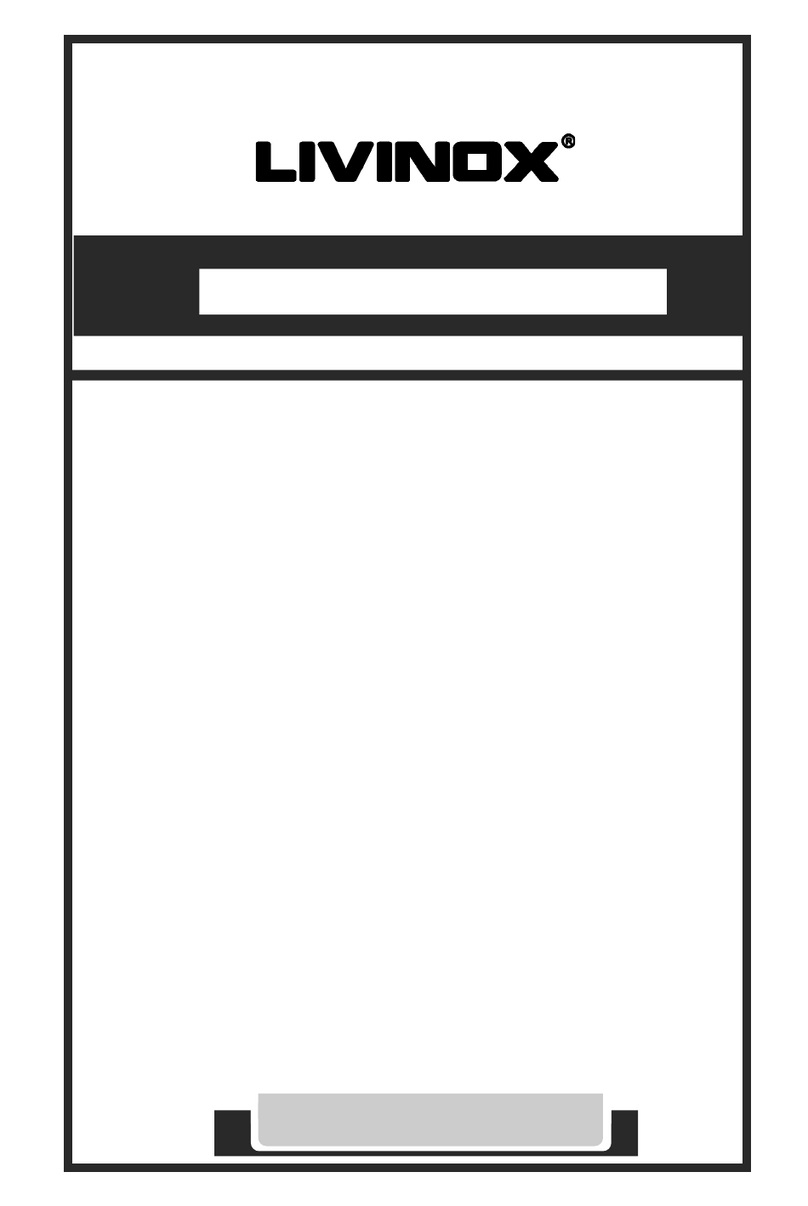 LIVINOX LCH-COPPERDC-90BL user manual