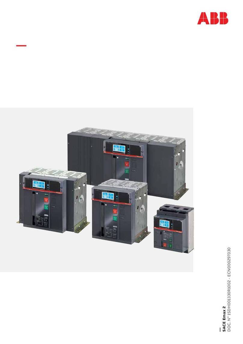ABB SACE Emax 2 User manual