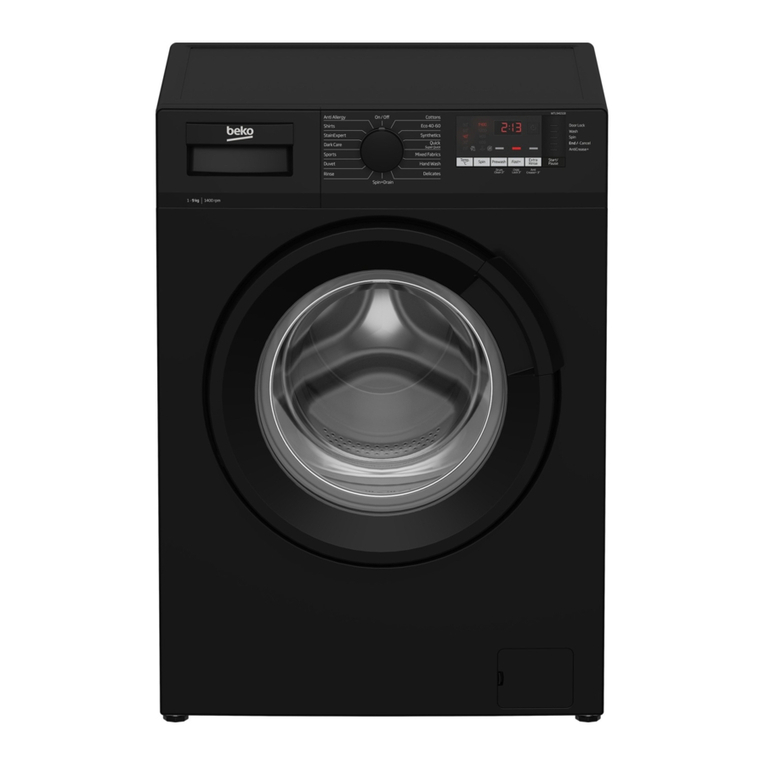 Beko WTL94151B User manual