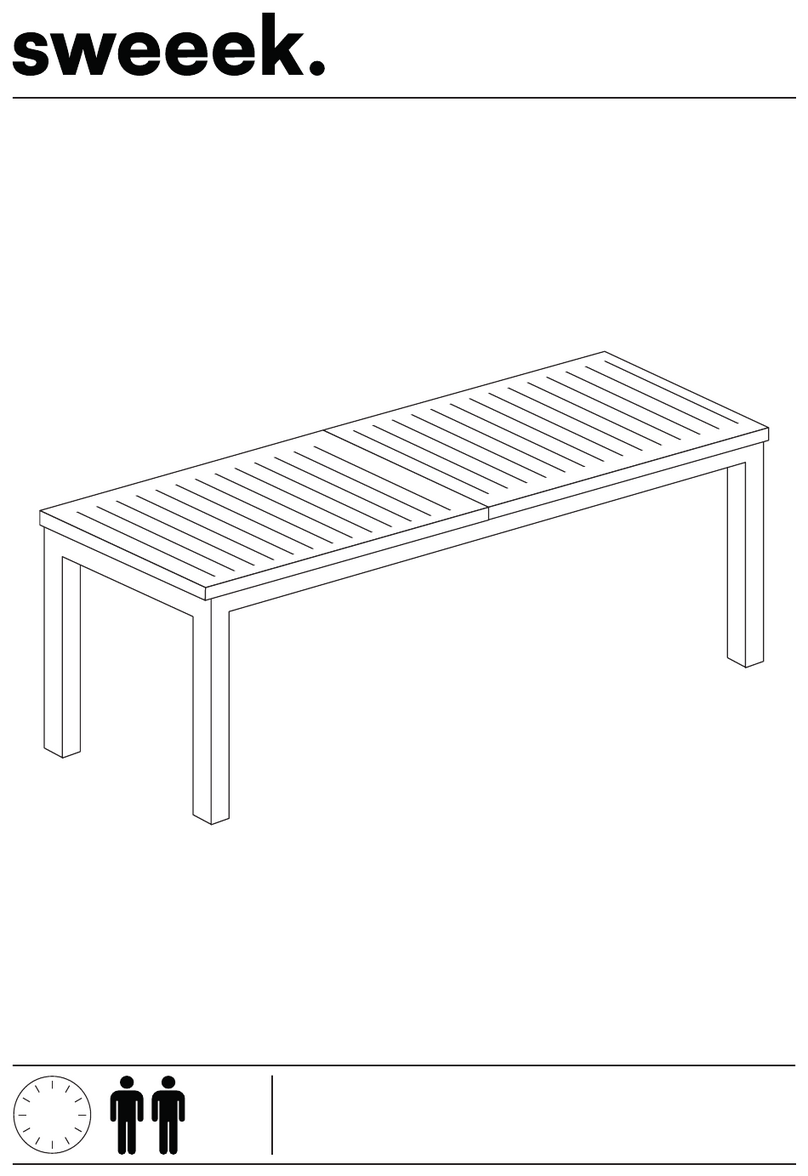 sweeek. CHICAGO XTSAF245TBL User manual sweeek. CHICAGO XTSAF245TBL User manual