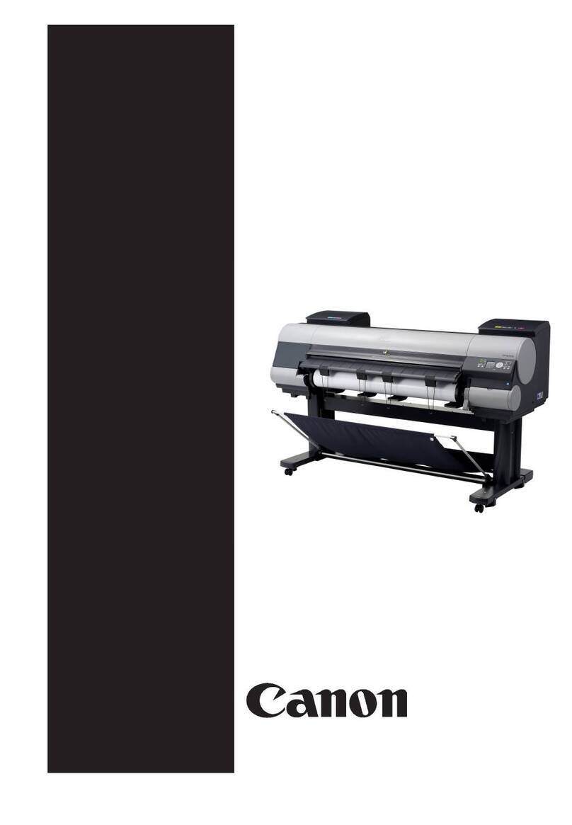 Canon iPF8000S - imagePROGRAF Color Inkjet Printer Service manual