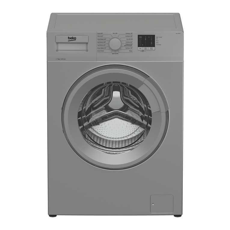 Beko WTL72051S User manual