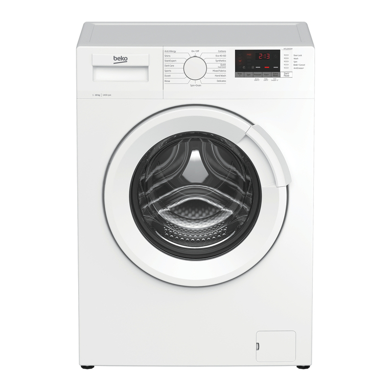Beko WTL104151W user manual