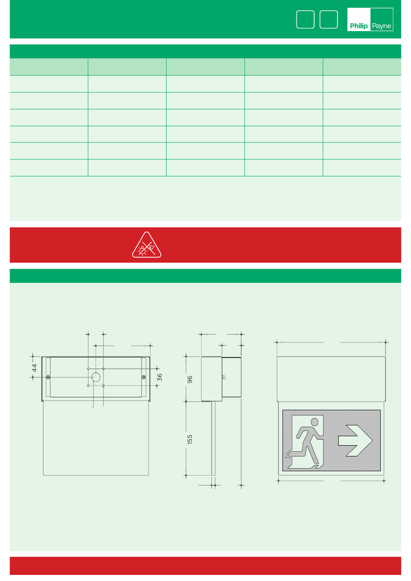 Philip Payne 250DW Series manual