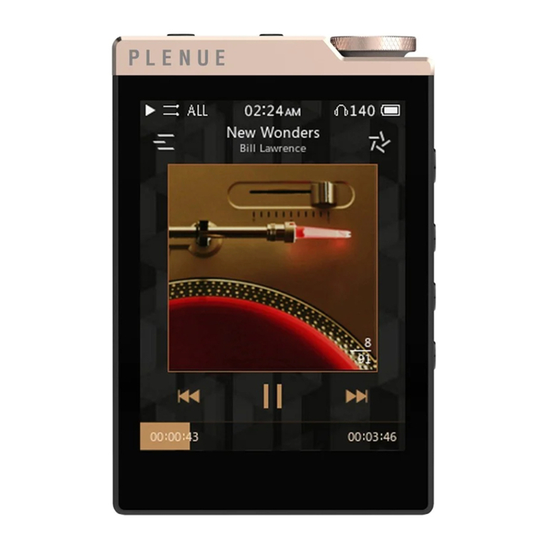 Cowon plenue D3 User manual