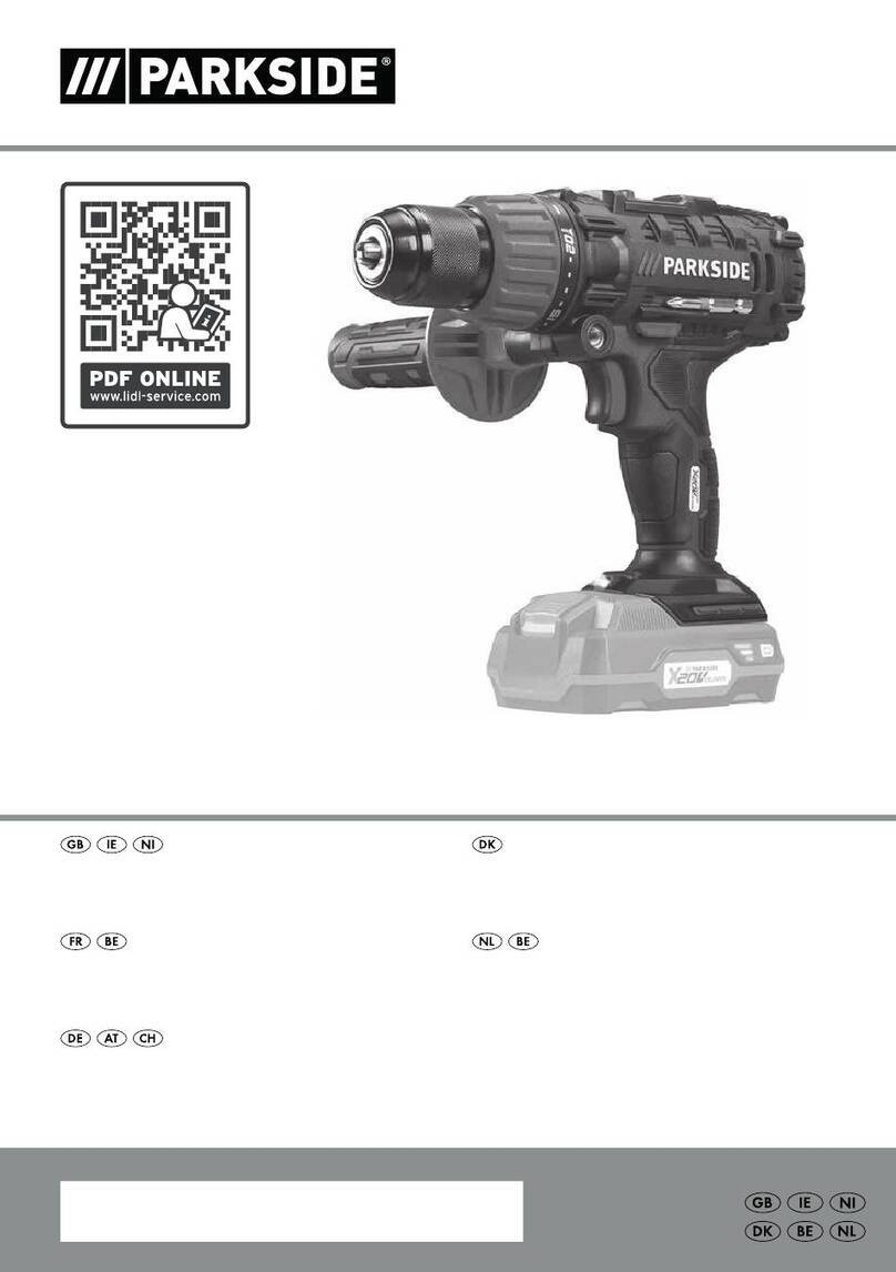 Parkside PSBSA 20-LI B2 User manual