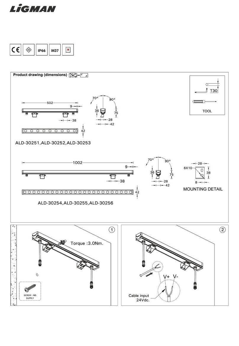 LIGMAN ALD-30256 User manual