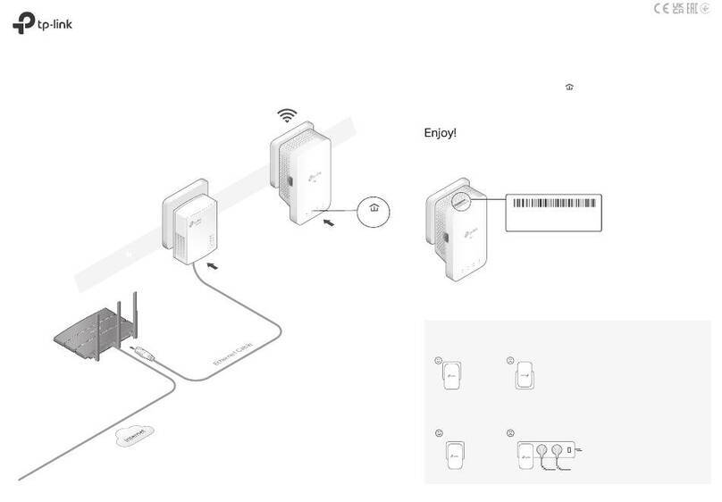 TP-Link TL-WPA7517 Quick installation guide