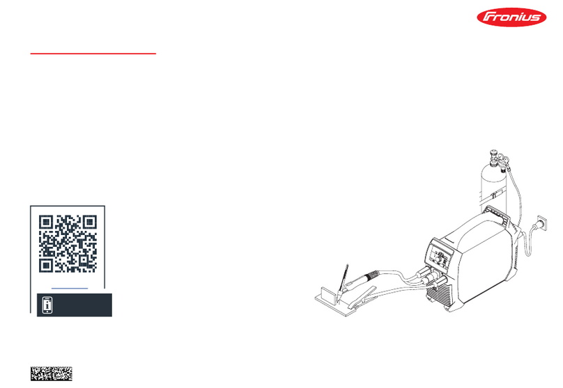FRO­NIUS Ignis 180 TIG User manual