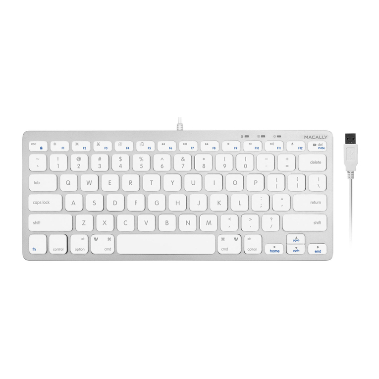Macally SLIMKEYCSG User manual