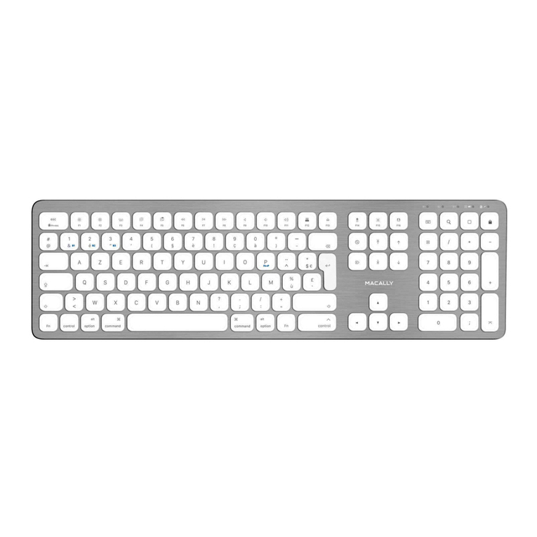 Macally BTWKEYMB User manual