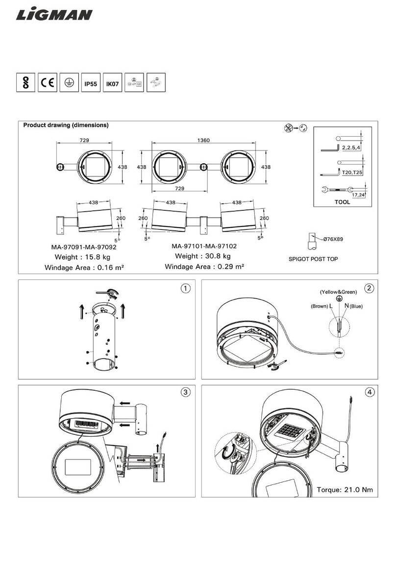 LIGMAN MAR 10 installation manual