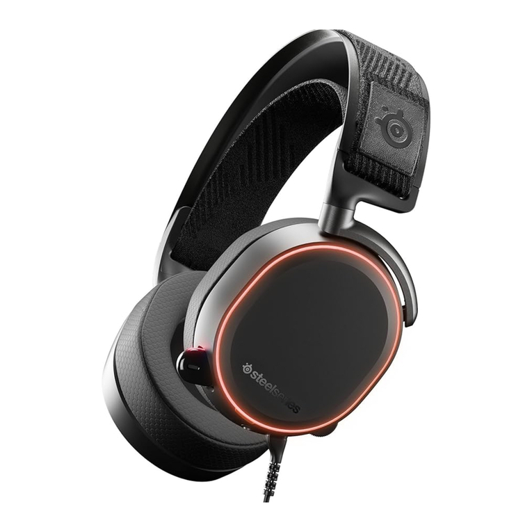 SteelSeries ARCTIS PRO WIRELESS user manual