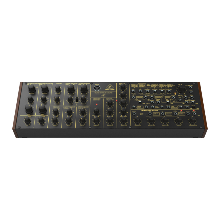Behringer K-2 User manual