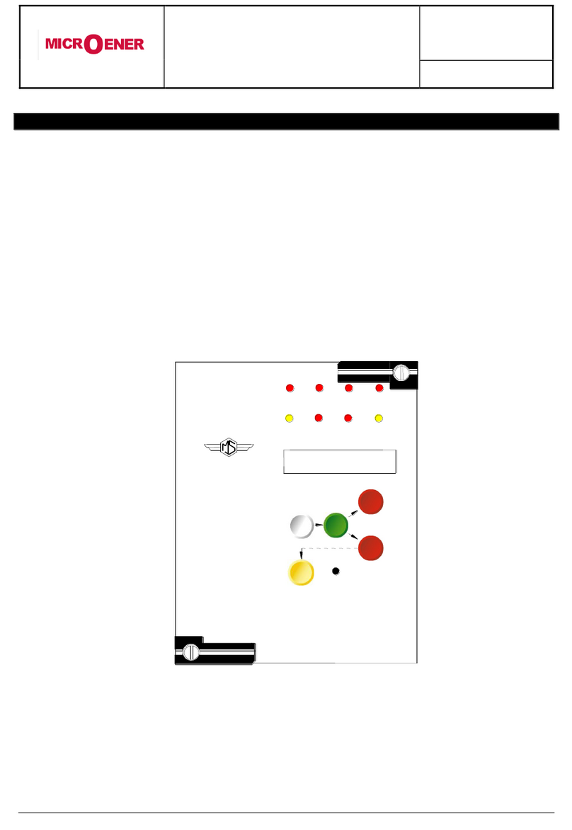 MICROENER M-LIB3 Operation instructions