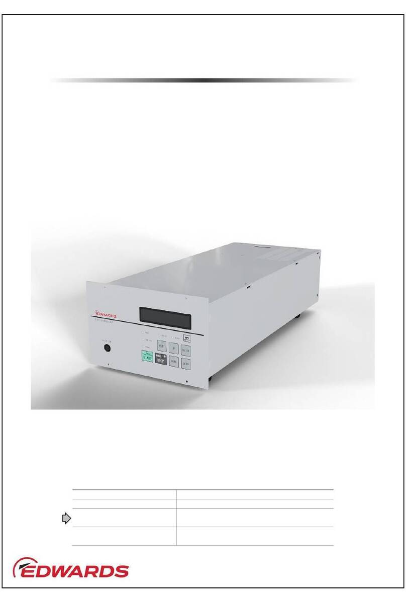 Edwards SCU-1601 User manual