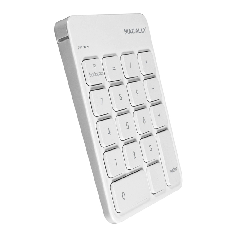 Macally BTNUMKEY user manual