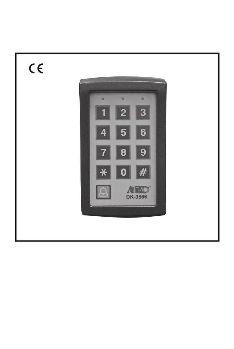 APO DK-9866 MK-II Programming & installation manual