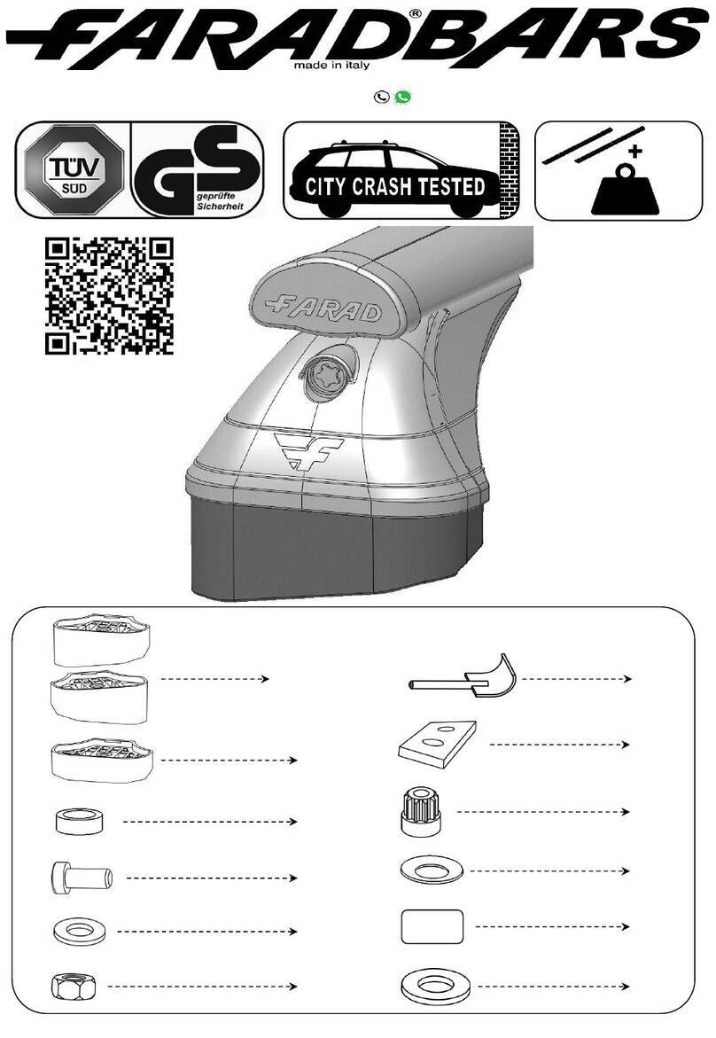 Farad BARS KIT PR25-5 User manual
