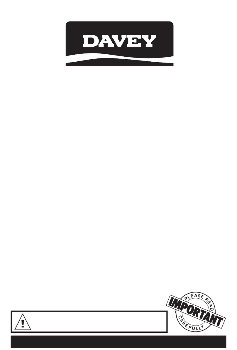Davey E1P Series User manual Davey E1P Series User manual