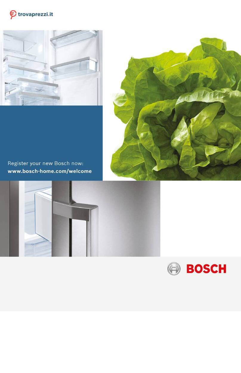 Bosch KIV86NFF0 User manual