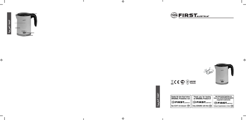FIRST AUSTRIA FA-5408-6 instruction manual