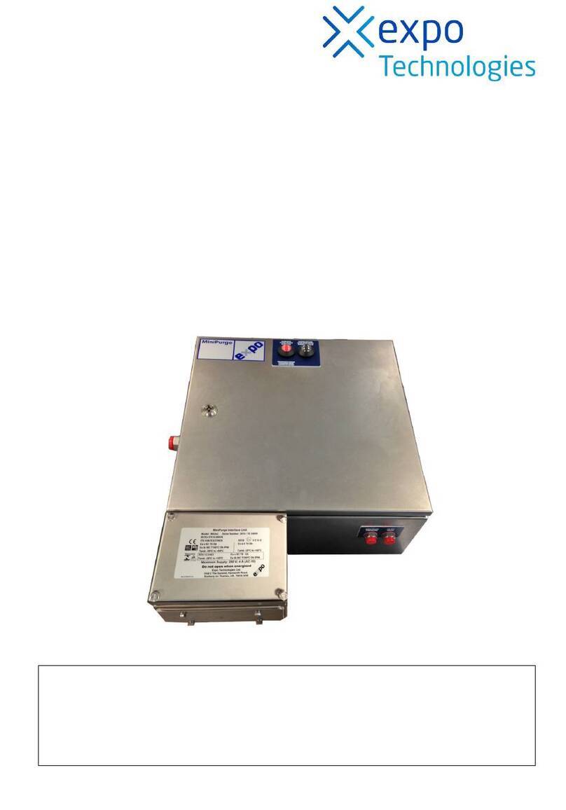 EXPO MiniPurge D829/ET manual