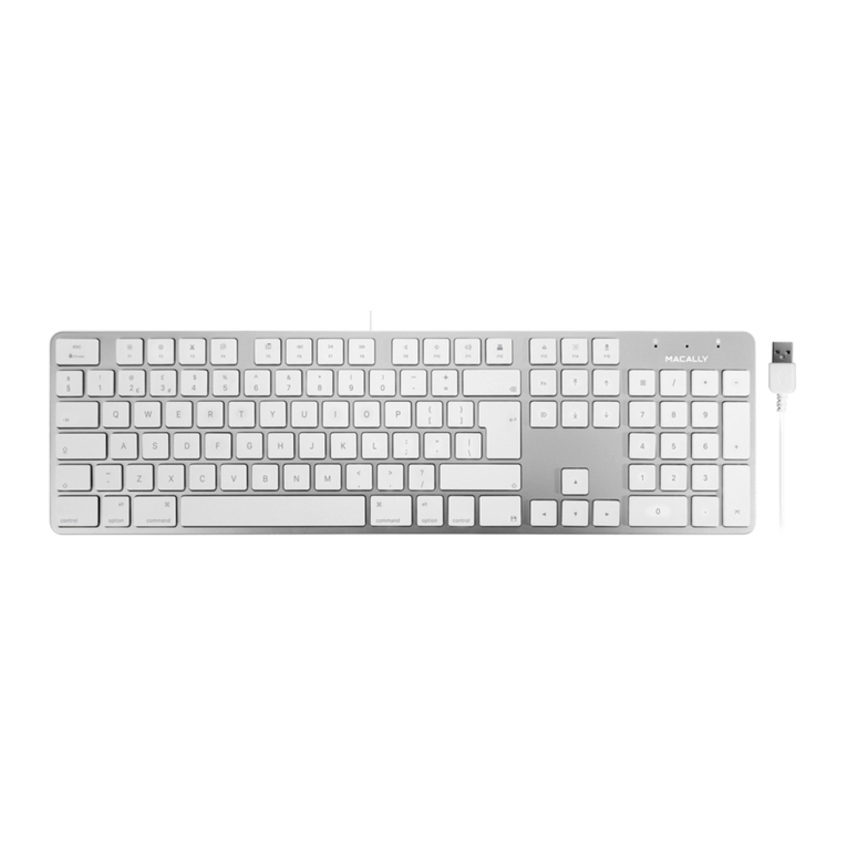 Macally SLIMKEYPROA User manual